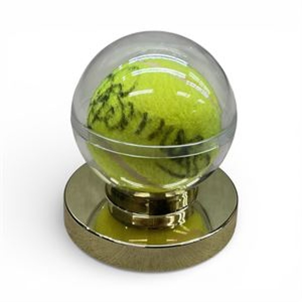 Jimmy Connors Signed Autographed Tennis Ball Original Sports Memorabilia Display